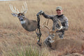 Giant whitetail buck killed with decoy