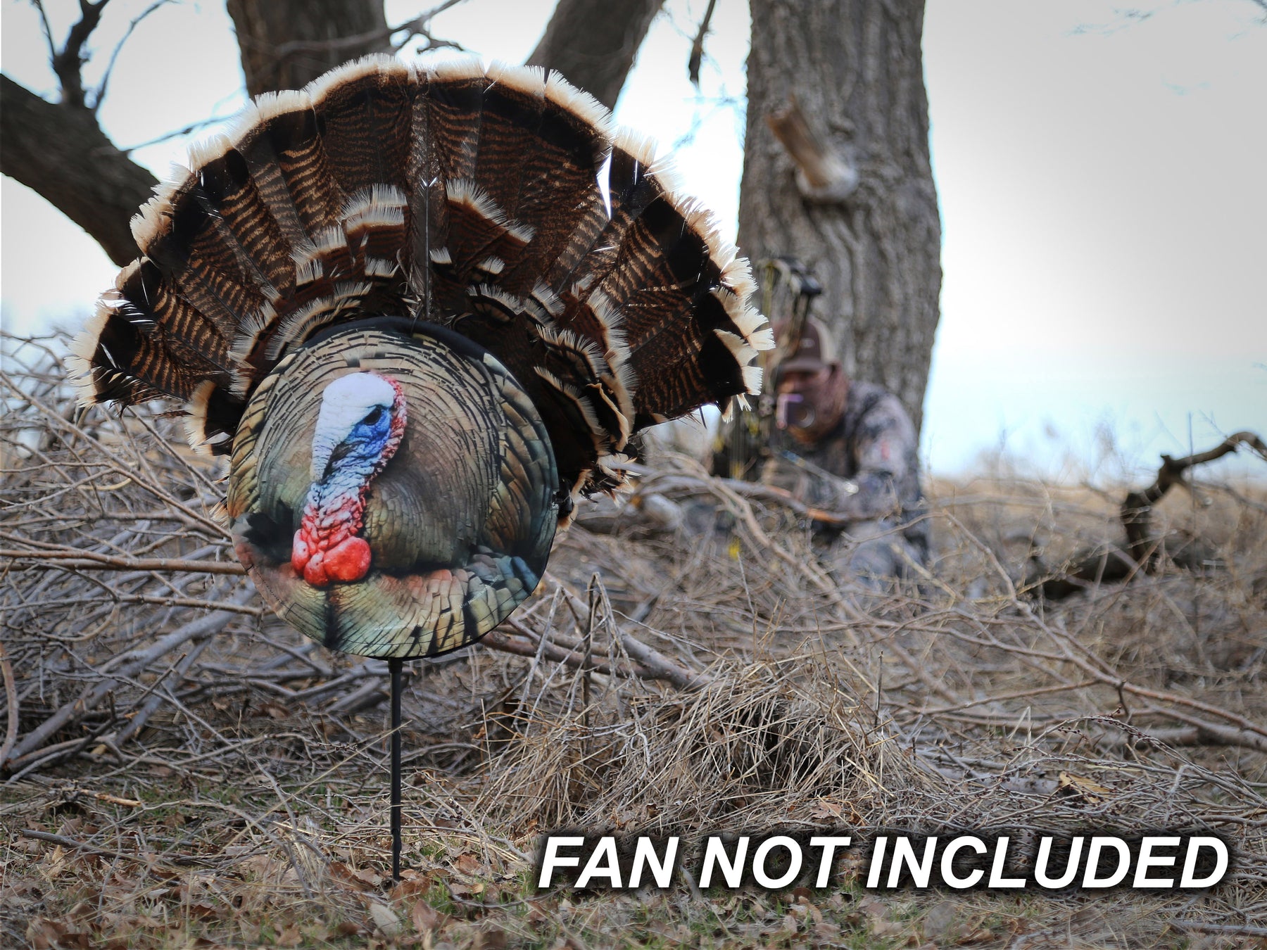 Tom Turkey Decoy Strutting - Heads Up Decoy