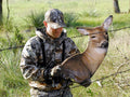 Heads Up Whitetail Doe Decoy for bow hunting whitetails