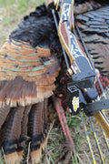 Heads Up Decoy using traditional archery equipment